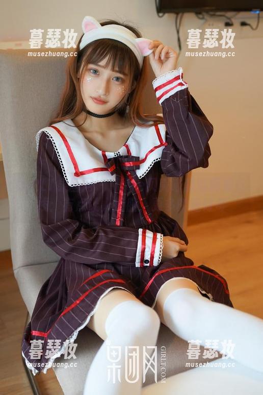GIRLT果团网-little贝壳喵 GIRLT果团网 - little贝壳喵套装图集在线:有点让人捧腹,更多的是好奇