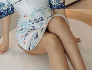 HuaYang花漾 - 黄乐然的写真，裤里丝那个光影玩得真棒，点到为止又不失趣味。