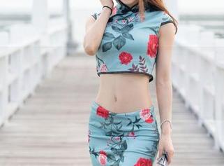 MiStar魅妍社 - 舞媚歆的最新泳装照，虽说不常见，可照片中的气场让人惊讶。