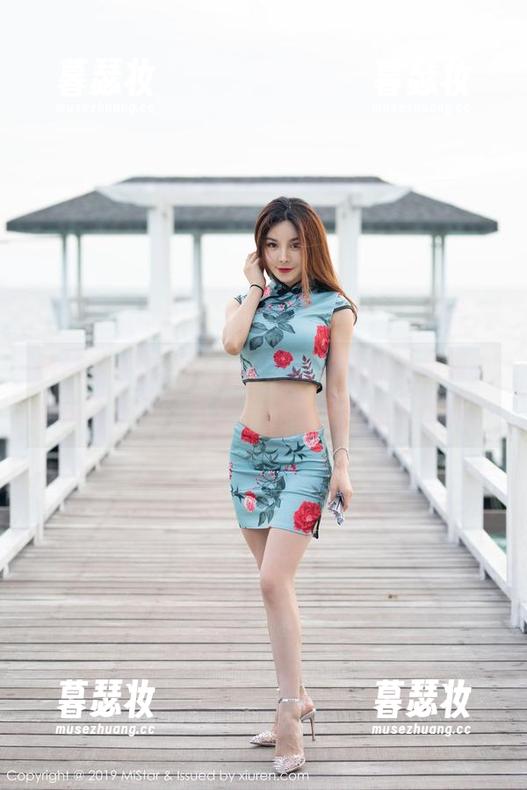 MiStar魅妍社-舞媚歆 MiStar魅妍社 - 舞媚歆的最新泳装照,虽说不常见,可照片中的气场让人惊讶。