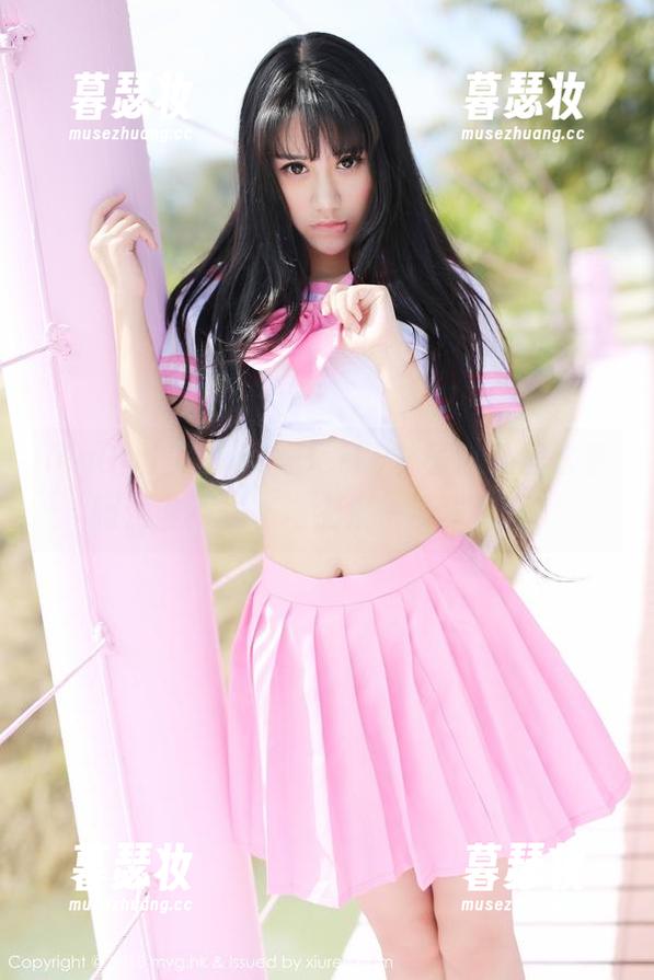MyGirl美媛馆-Betty林子欣 MyGirl美媛馆 - Betty林子欣私房水手服:谁不想在海上来一场梦游呢?