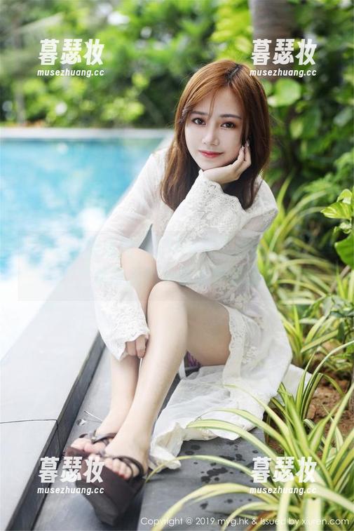 MyGirl美媛馆-Ellie艾栗栗 MyGirl美媛馆 - Ellie艾栗栗的白丝分享,看得我都有些心神飘荡了