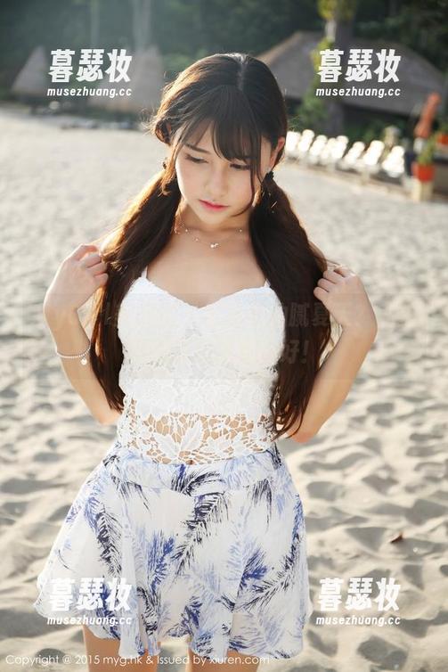MyGirl美媛馆-崔乖艺 MyGirl美媛馆 - 崔乖艺油腻夏天?私拍原图没你想象的好!