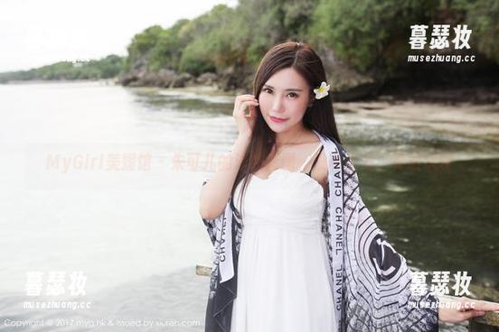 MyGirl美媛馆-朱可儿 MyGirl美媛馆 - 朱可儿的泳衣套图,没有圣光,真敢玩啊