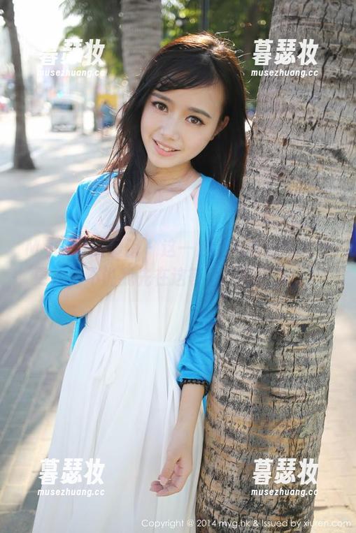 MyGirl美媛馆-温心怡 MyGirl美媛馆 - 这一波温心怡长腿套图更新,不说我先在这等着吃猜它多长!