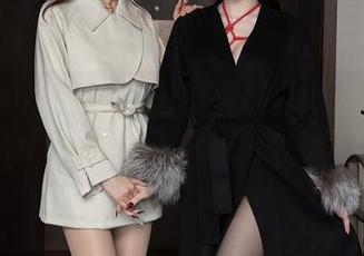 Xiuren秀人网 - 套图新玩法：双马尾和私语baby的奇妙对话，这就是默契。