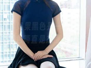 物恋传媒 - 如果黑色是一种态度，小晴的精选图包简直是态度中的态度！